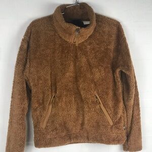 The north face: Womens pullover fleece jacket Sz: p/small